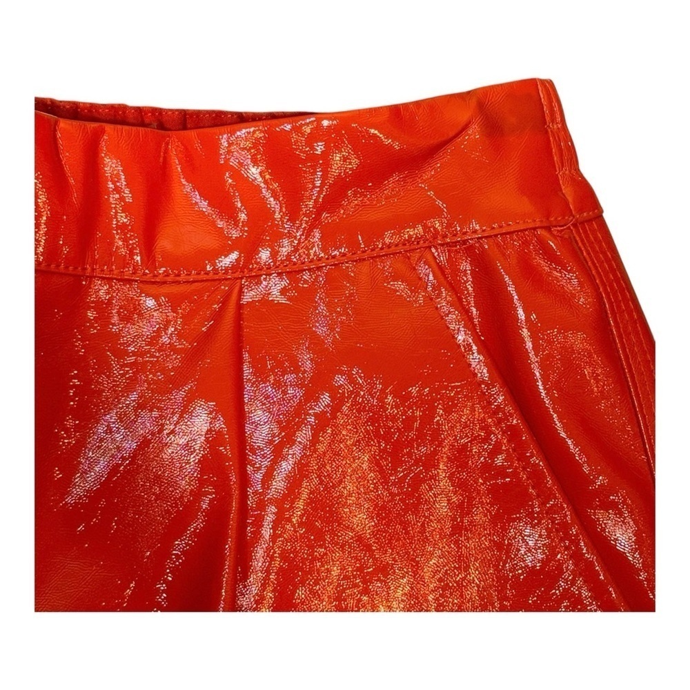 Grey Lab High-Waisted Faux Leather Shorts NWT - Picture 8 of 9